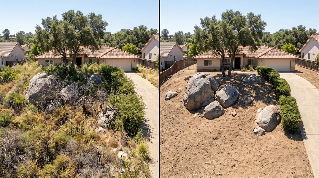 Defensible Space in North County: Brush and Tree Clearance for Hillside Homes