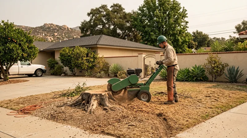 Stump Grinding Escondido
